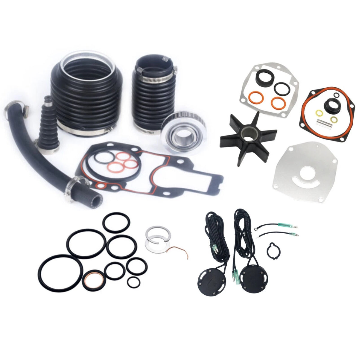 Seal Bellows Kit Fits MerCruiser Alpha One Gen 2 Transom 30-803099T 47-43026Q06