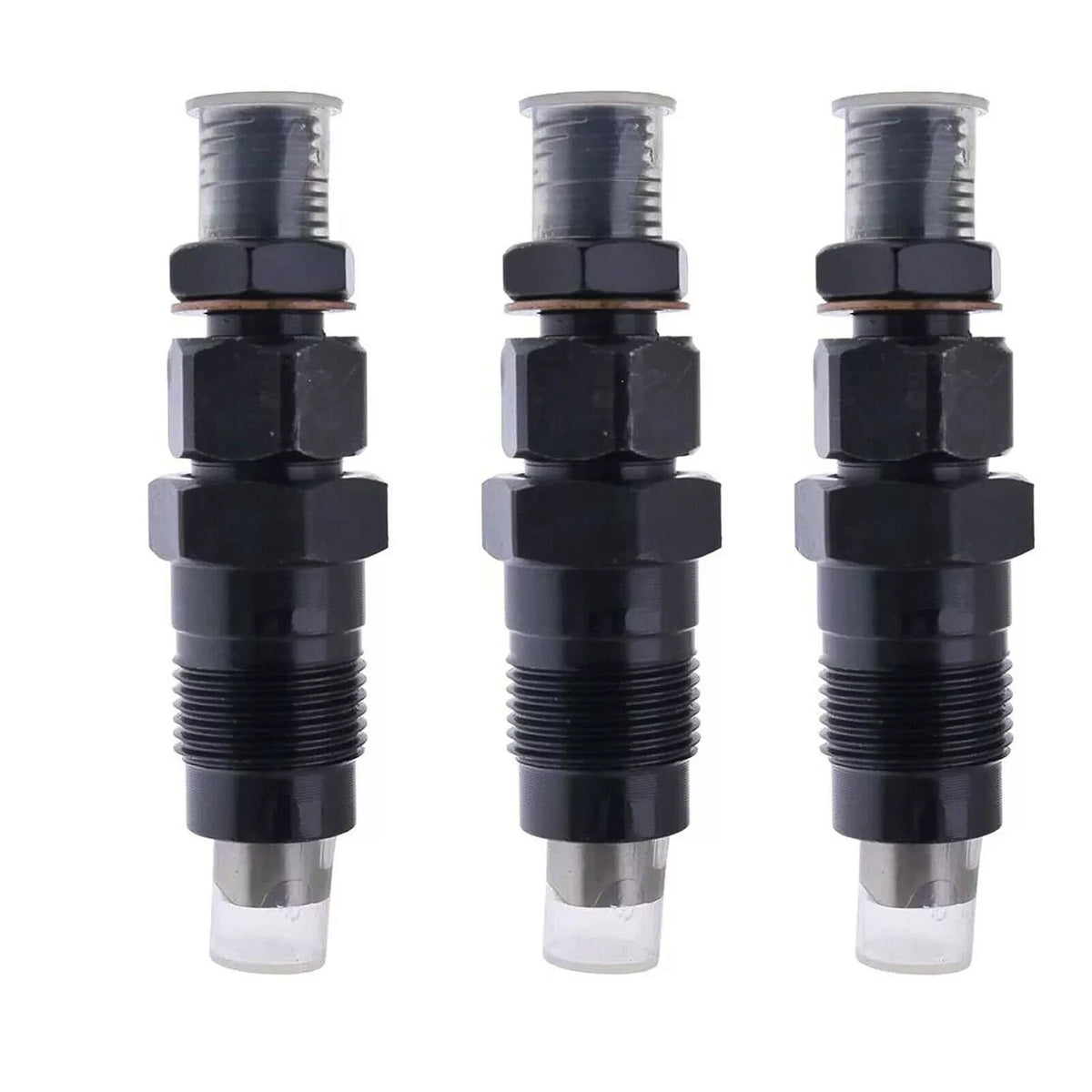 3X Fuel Injectors 1G677-53903 for Kubota Mower F2690E Engine D1105 V1505 D1005