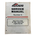 MerCruiser 90-12934 - 1, Stern Drive Units Service Manual #6 (1994)