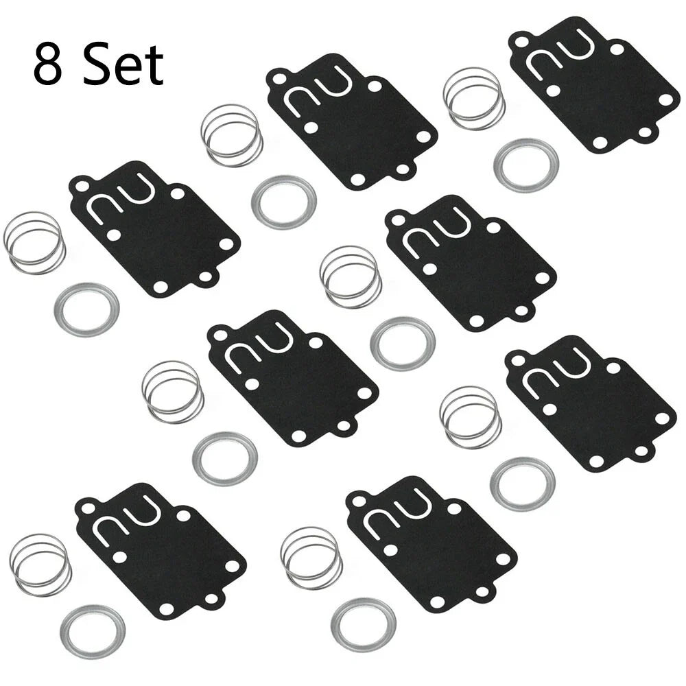 Set of 8 Carburetor Diaphragm Kit for Briggs & Stratton (270026, 272538, 272637, 5021)
