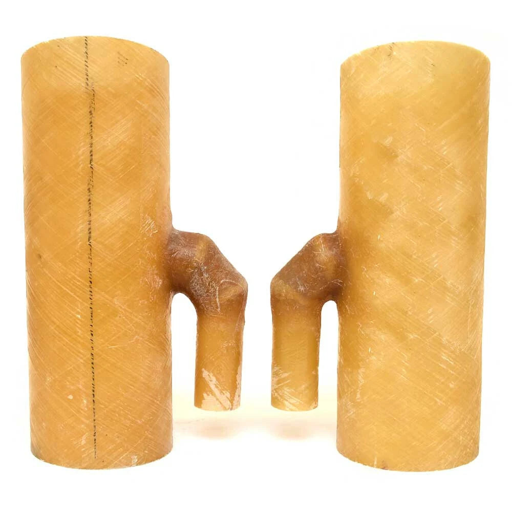 Centek Boat Collector Mufflers - 6 Inch with 2 Inch Bypass (set of 2)