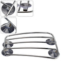 Chrome Fuel Tank Rack for Triumph Bonneville T100 T120 Thruxton Scrambler 900 (2001–2023)