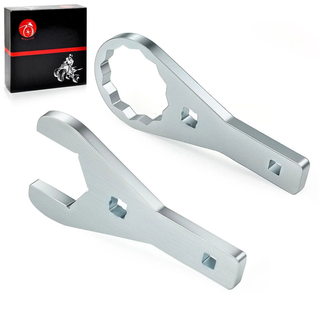 Set of 2 Rear Axle Nut Wrench Tools 45mm 56mm for Honda TRX450ER/TRX450R (2004–2014)