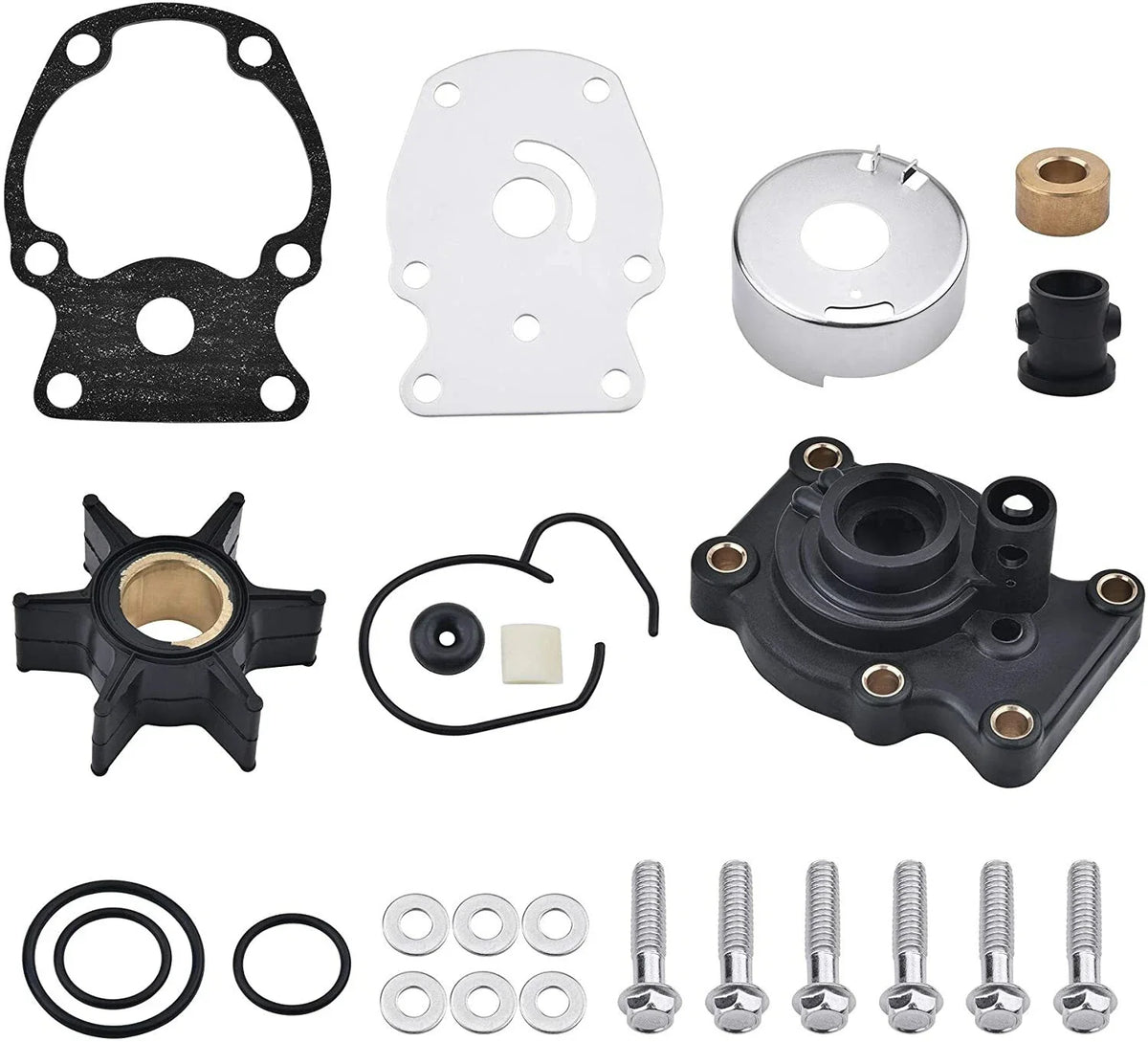 Water Pump Impeller Kit with Housing for Johnson Evinrude (393630)