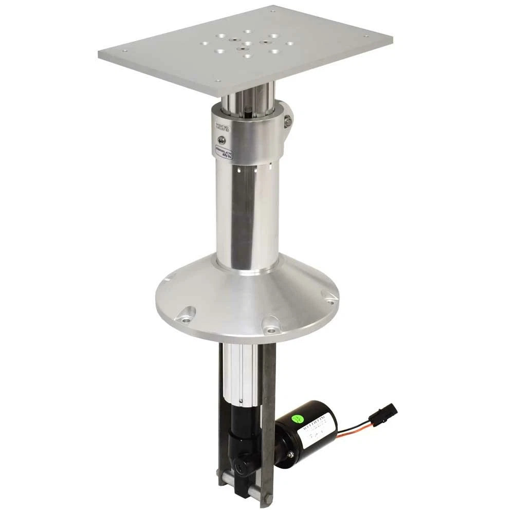 Garelick Boat Electric Table Pedestal 78501-24 - 15 1/4 - 23 Inch 24V