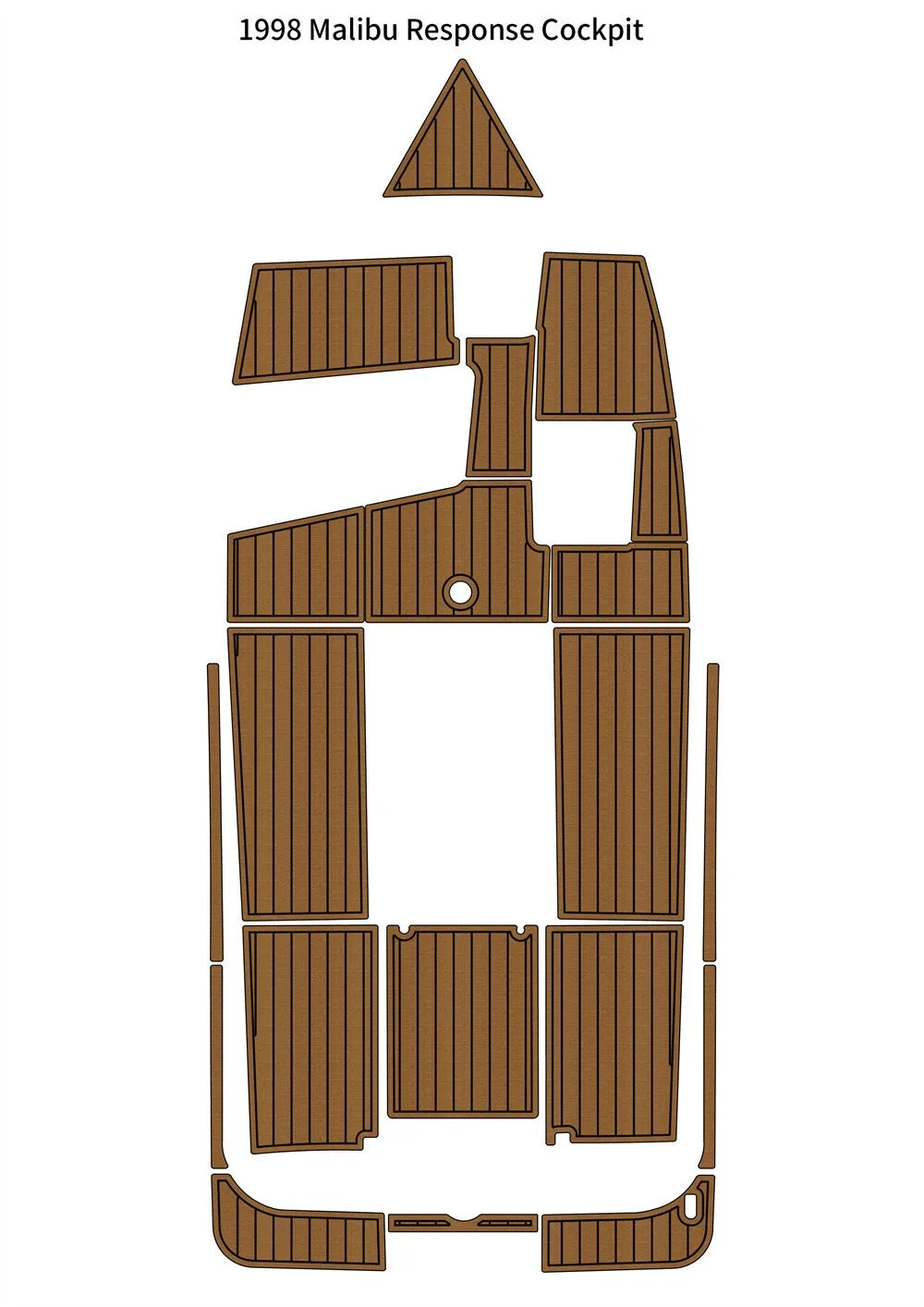 EVA Foam Cockpit Pads for Malibu Response (1998)