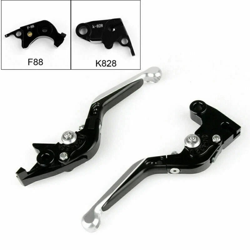Adjustable Folding Brake Clutch Levers for Kawasaki ZX10R ZX6R ZX750R (2006–2023)