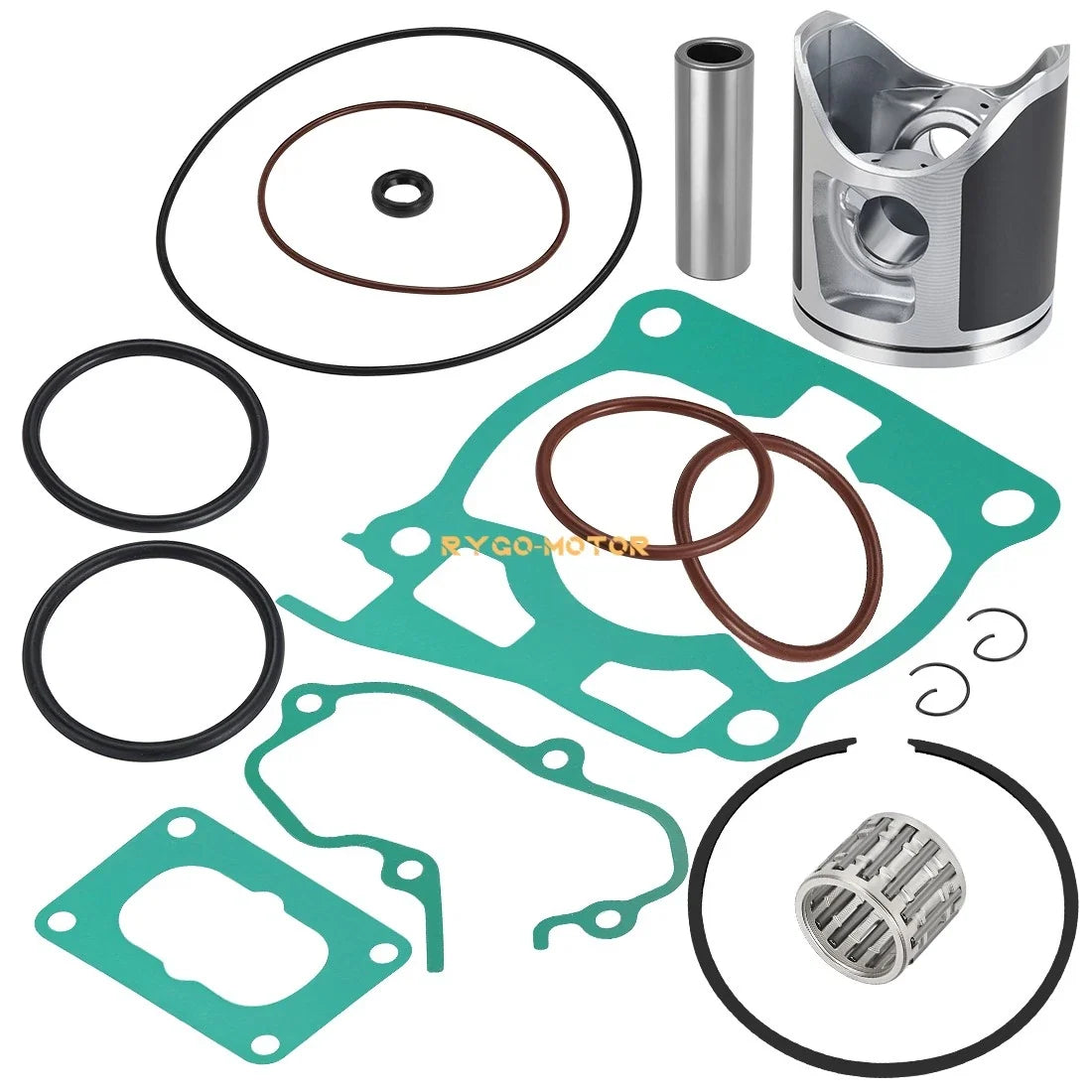 Piston Ring Kit & Top End Gaskets Set for Yamaha YZ125 (1998–2000)