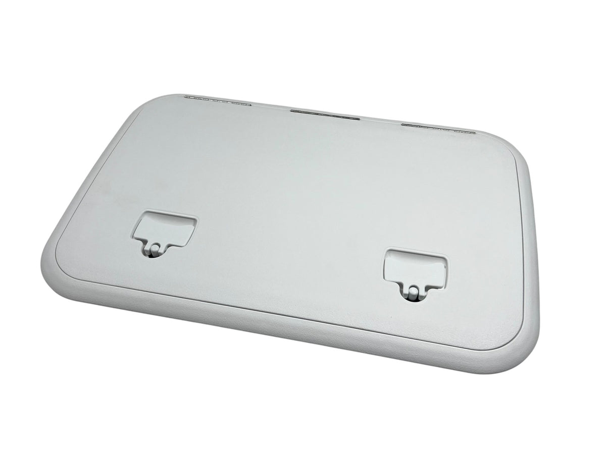 Jim Black 13in X 20in, Boat, Deck Hatch Lid, Polar White,, OEM