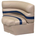 Wise Pontoon Boat Corner Seat BM1146-1B-1725 - 32 Inch Mocha Beige