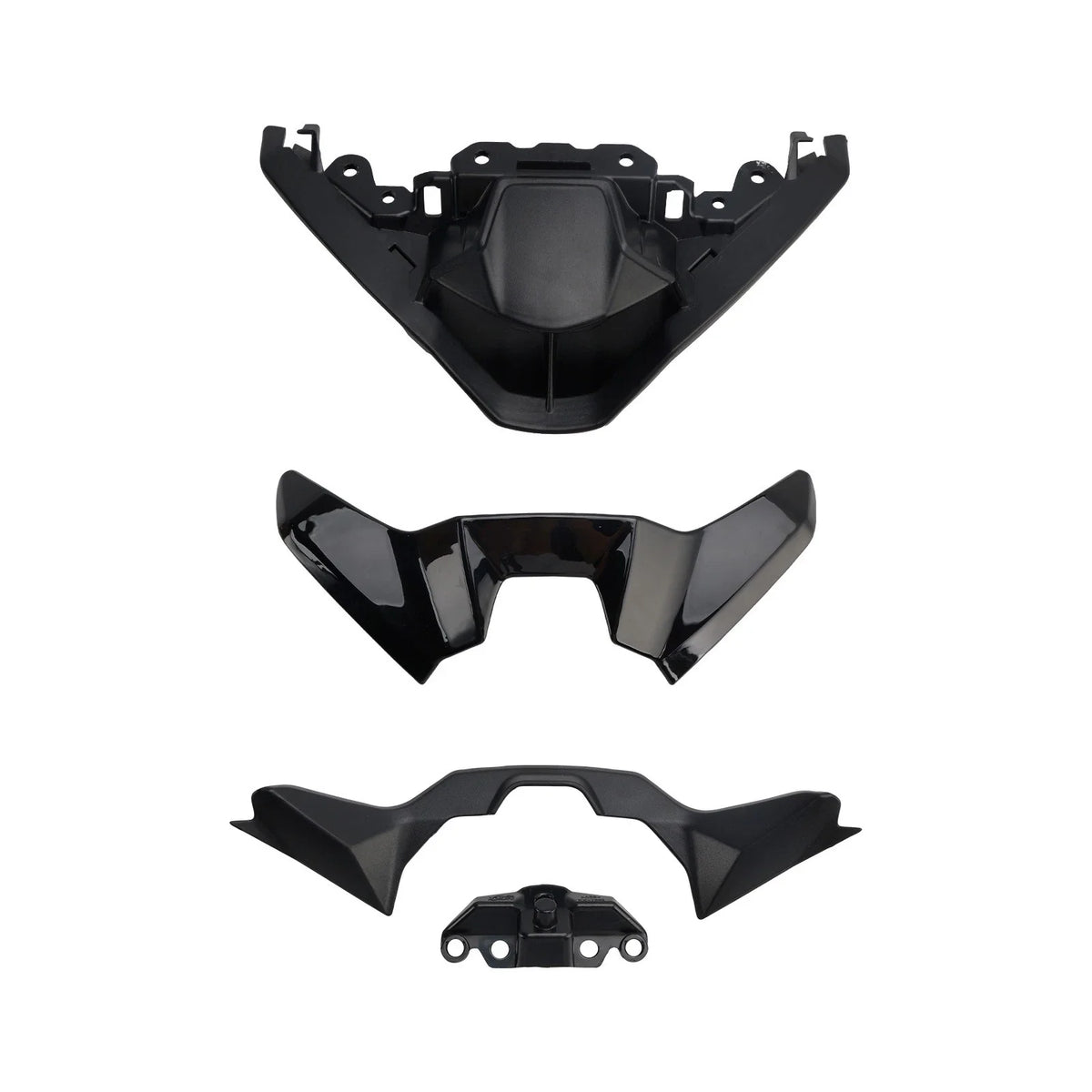 Front Fairing Panel Nose Cover for Street Triple 765 R/RS (2023–2025) Black