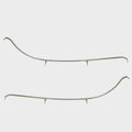 Chaparral Boat Grab Rails 35411 - Stainless Steel (set of 2)