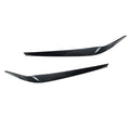Carbon Look Headlight Eyelid Eyebrow Trims for BMW 5 Series G30 G31 (2017–2021)