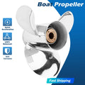 10 1/2 X 15 for Mercury Boat Propeller Stainless Steel 40-60HP 13tooth,RH