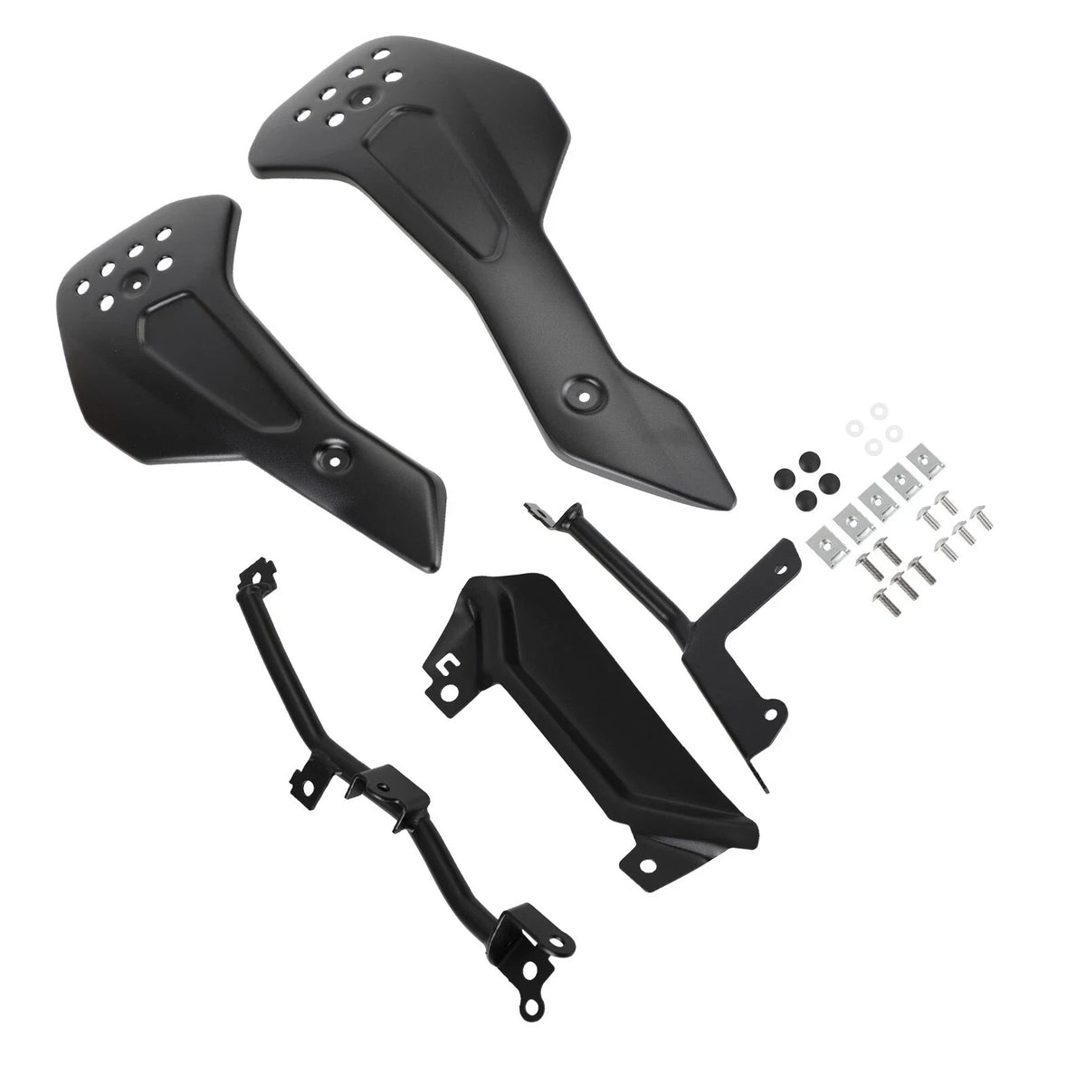 Lower Engine Belly Protection Plates for Triumph Trident 660 (2021) Black T9