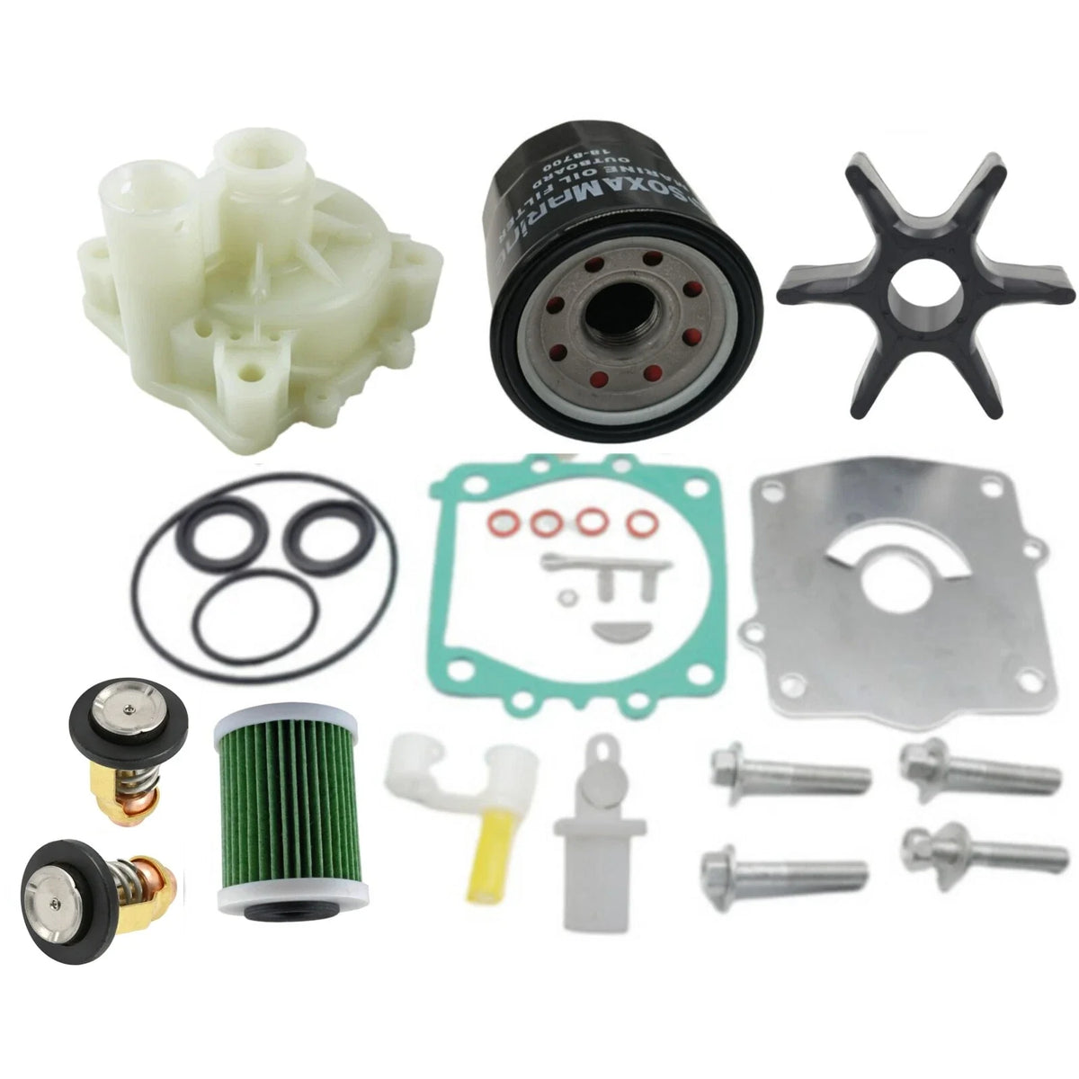 Outboard Maintenance Kit for Yamaha F200C F225B (4-Stroke) 61A-W0078 6P3-WS24A