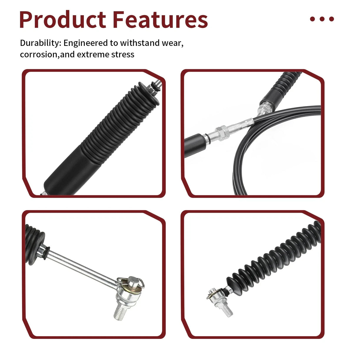 Gear Selector Shifter Cable 7081615 for Polaris Ranger Crew 500 (2011–2013)