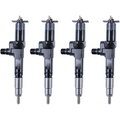 4PCS Fuel Injectors 1J508-53052 1J508-53070 for Kubota V3800 Engine SVL95 SVL97