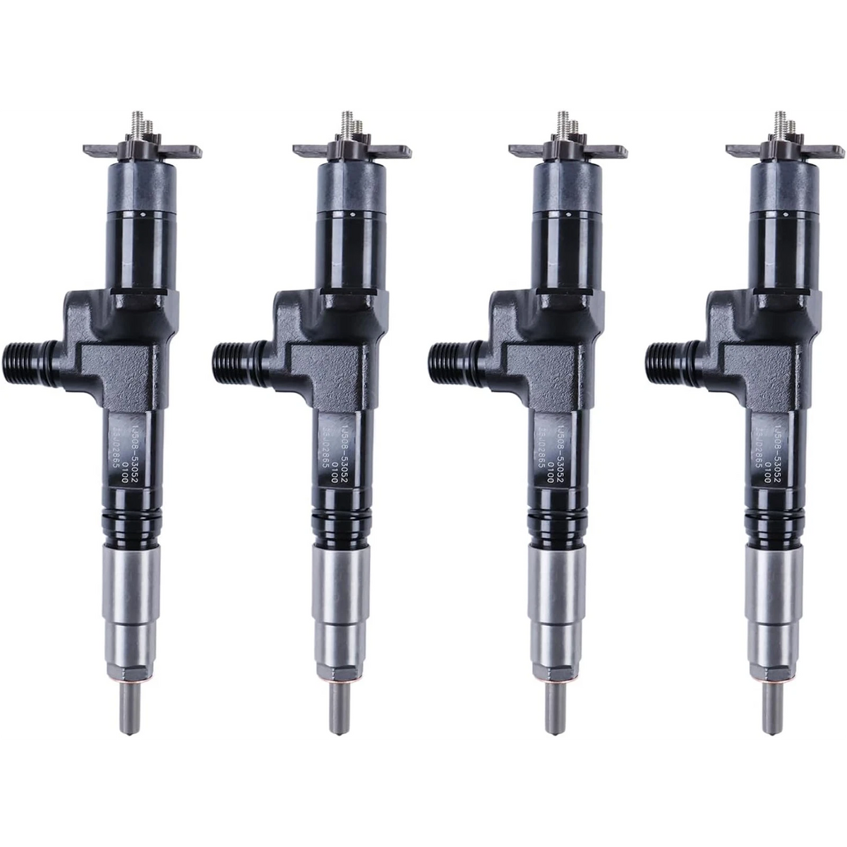 4PCS Fuel Injectors 1J508-53052 1J508-53070 for Kubota V3800 Engine SVL95 SVL97