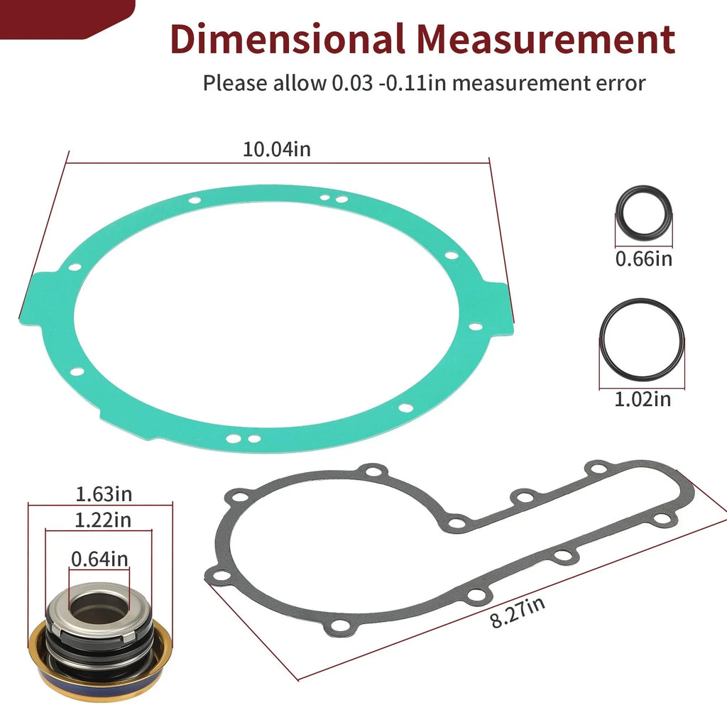 Water Pump Repair Kit w/ Seal Gasket for Polaris Scrambler Sportsman 850 XP 1000