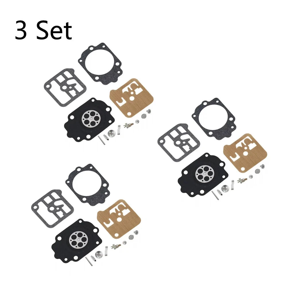 Set of 3 Carburetor Repair Kits for Stihl 038 BH23 (RK-1HE)