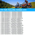 Front Brake Wheel Cylinders & Shoes Pin Kit for Honda Foreman TRX450 (1998–2004)