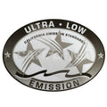 3X Ultra Low Emission Gray Sticker Decal for Johnson Suzuki Outboard
