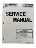 Mercury Mariner Outboards 90-826148R2, 30/40 2 CYL Service Manual (1997)