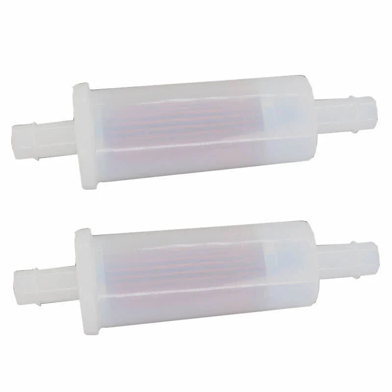 2X Inline Gas Fuel Filter for Johnson/Evinrude/OMC Outboard (0398327)