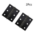 2Pcs Cabinet Hinge for Wooden Box Toolbox Cupboard (51mm x 46mm)