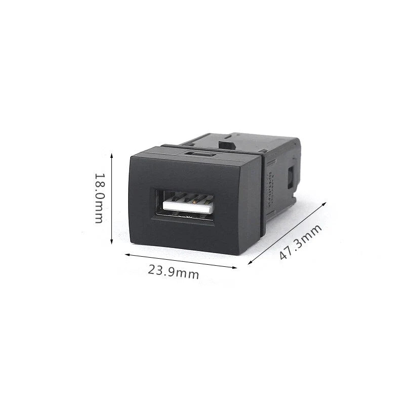 USB-A QC3.0 Charger Upgrade Kit for Nissan Sentra Altima Rogue/Juke (2015–2023)