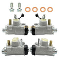 Set of 4 Front Brake Wheel Cylinders for Honda Rancher 400 TRX400FA TRX400FGA (2004–2007)