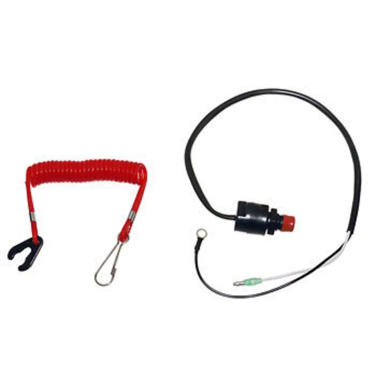 Kill Stop Switch & Safety Lanyard for Yamaha 2 Stroke Outboard (6H4-82575-00)