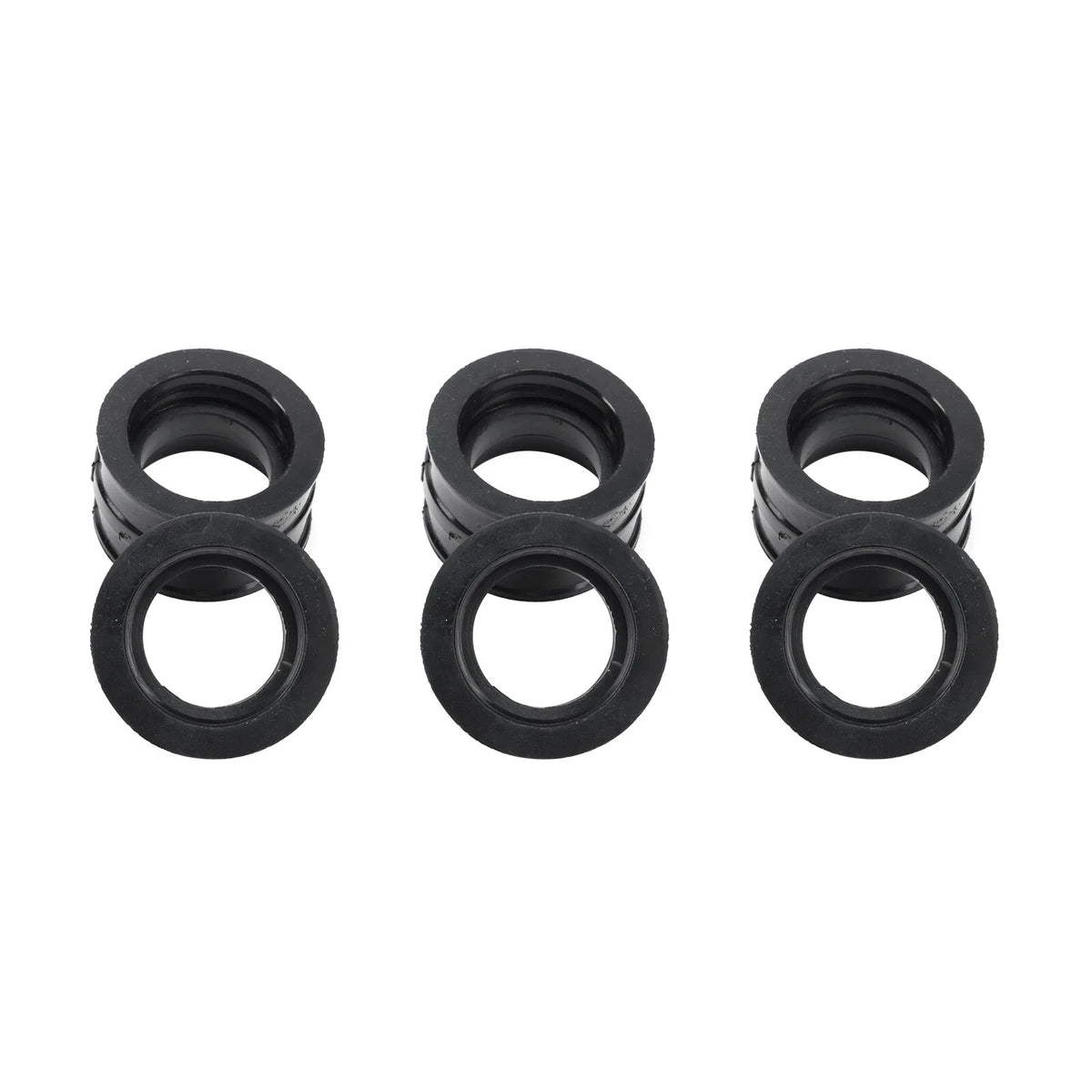 6X Carb Inlet Intake Rubbers for Honda CBX1000 Pro Link SC06 (1981–1982)