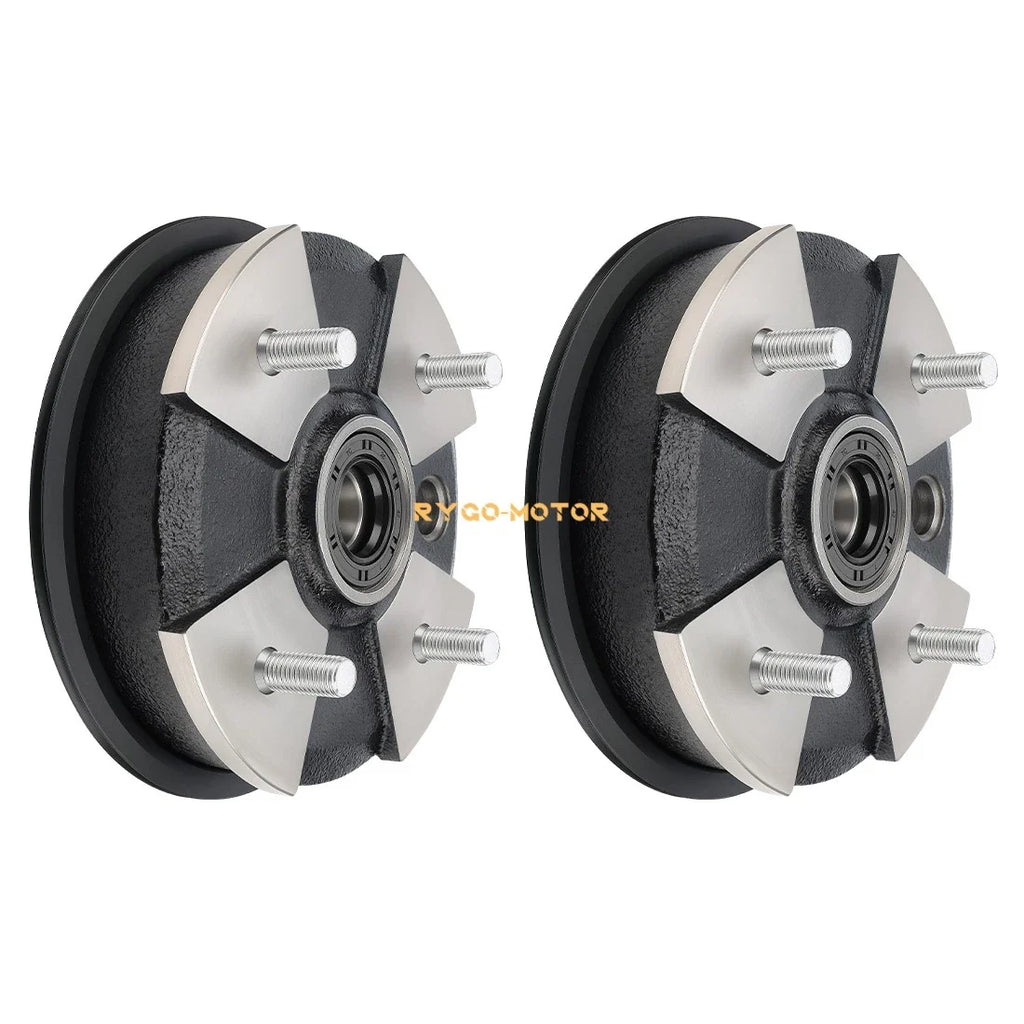 2 Front Brake Drums for Honda FourTrax TRX200 TRX200D (1990–1997) 44600-HM8-000