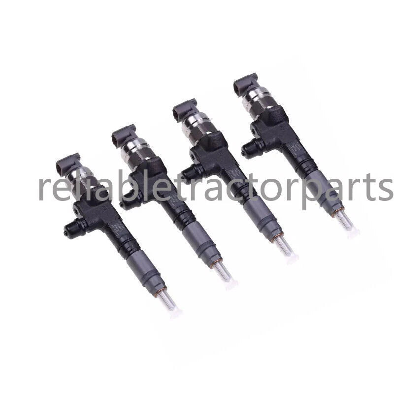 1J770-53052 1J770-53053 4x Fuel Injectors for Kubota M4D-071HDC12 M7060HD12