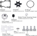 Water Pump Impeller Kit for Yamaha 4-Str F 40 50 60 HP Outboard (63D-W0078-00)