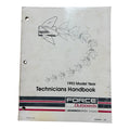 Force Outboards 90-823871, Technicians Handbook 1993 Model Service Manual