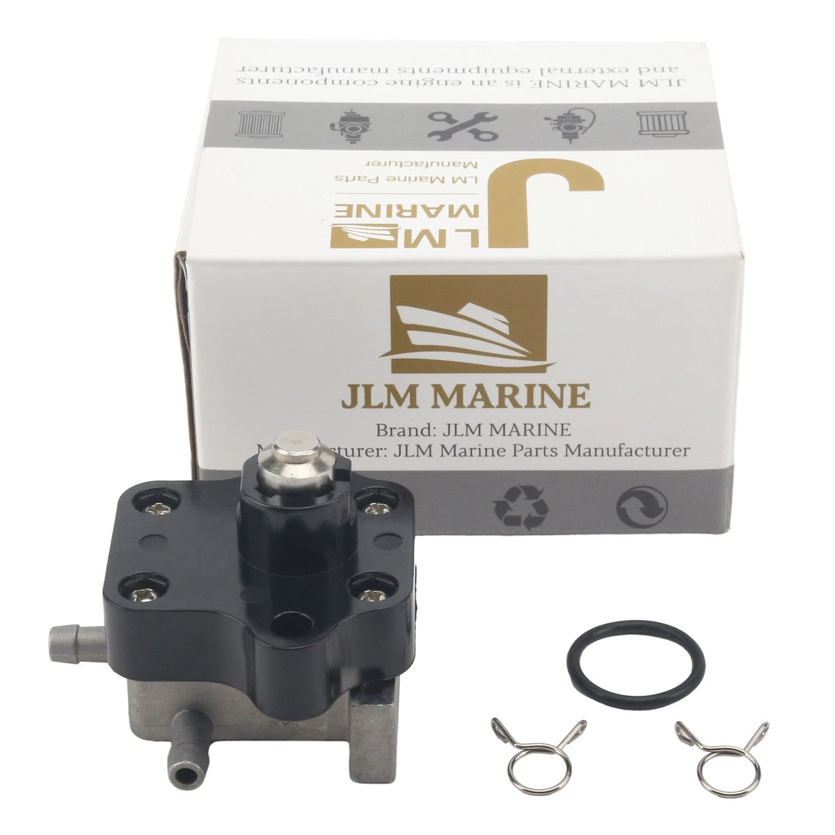 Fuel Pump 3H6-04000-3 3H8040001 for Tohatsu Outboard 4-9.8HP 3H6040007 Motor