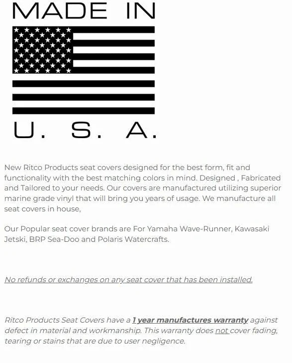 Seat Cover for Sea-Doo RXP (2004–2005) Hulk Green