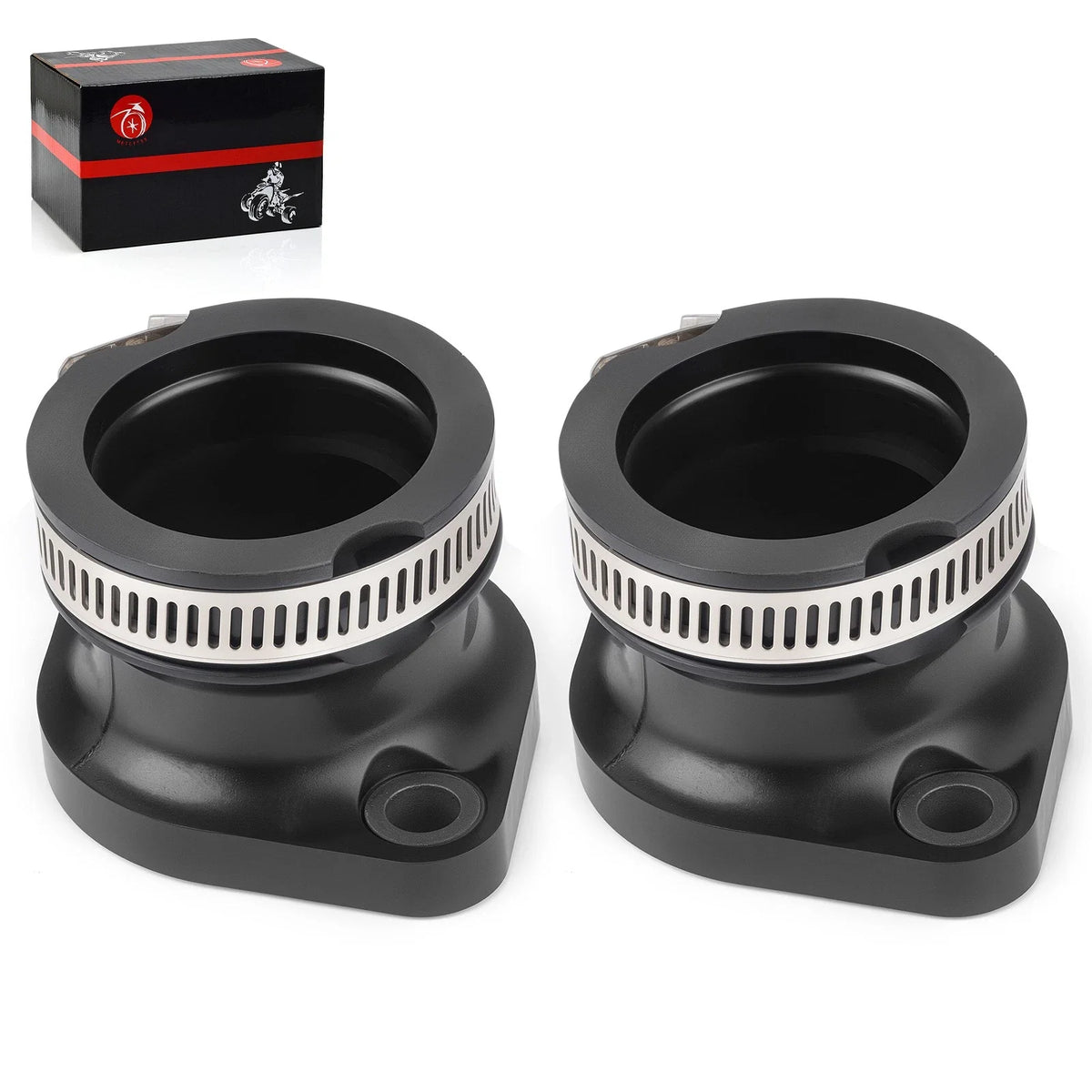 2Pcs Intake Manifold Boot 3083171 3084325 for Polaris Trail Boss 250 (1988)