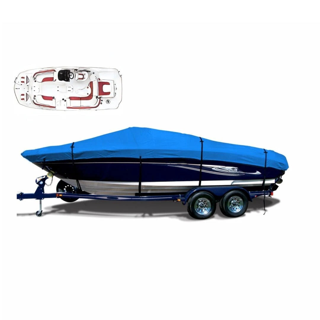 NauticStar 203SC Sport Trailerable Waterproof Deck Boat Storage Cover Heavy Duty
