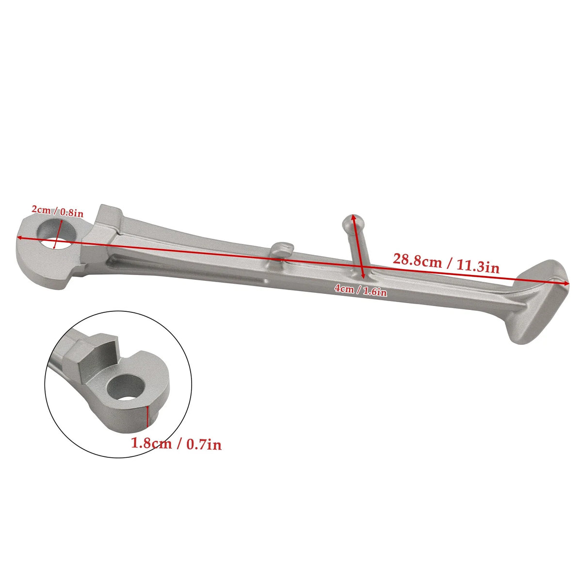 Adjustable Foot Side Stand Kickstand for Yamaha YZF R1 (2015–2025) 2CR-27311-00