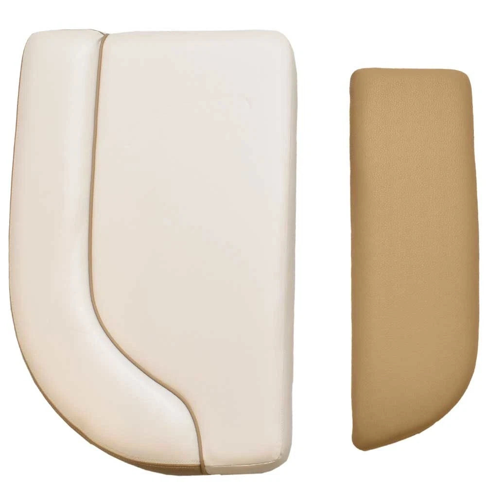 Southwind Boat Back Bench Cushions 48-4131 - 212 SD 2013 Beige White 2PC