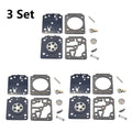 3X Carburetor Repair Kit for Stihl MS162 MS172 MS182 (Z010 001 K015)