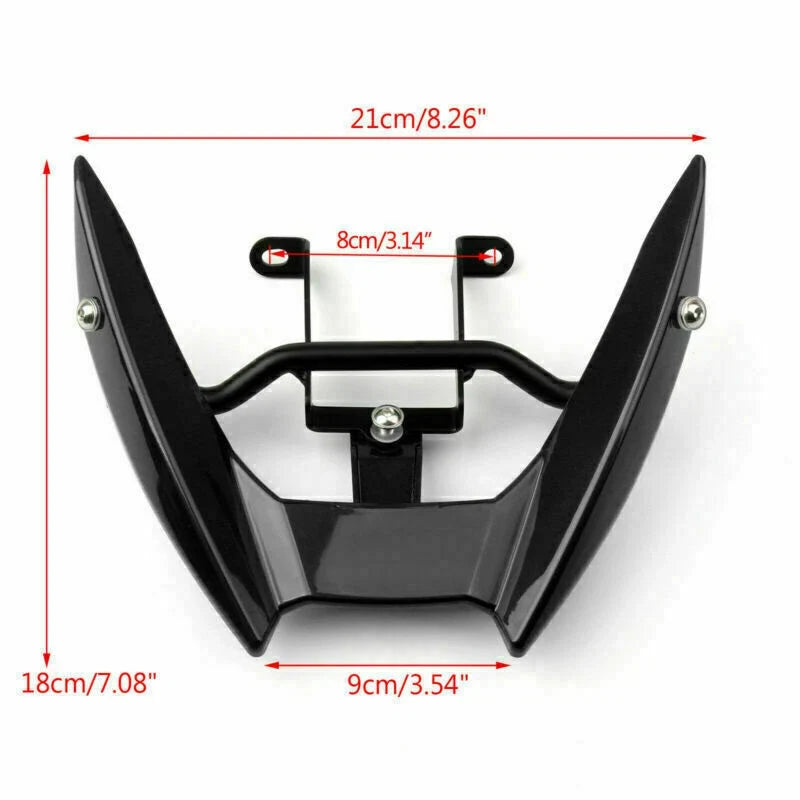 Upper Stay Bracket Front Headlight Trim Frame for Yamaha MT-09 FZ-09 (2014–2016)