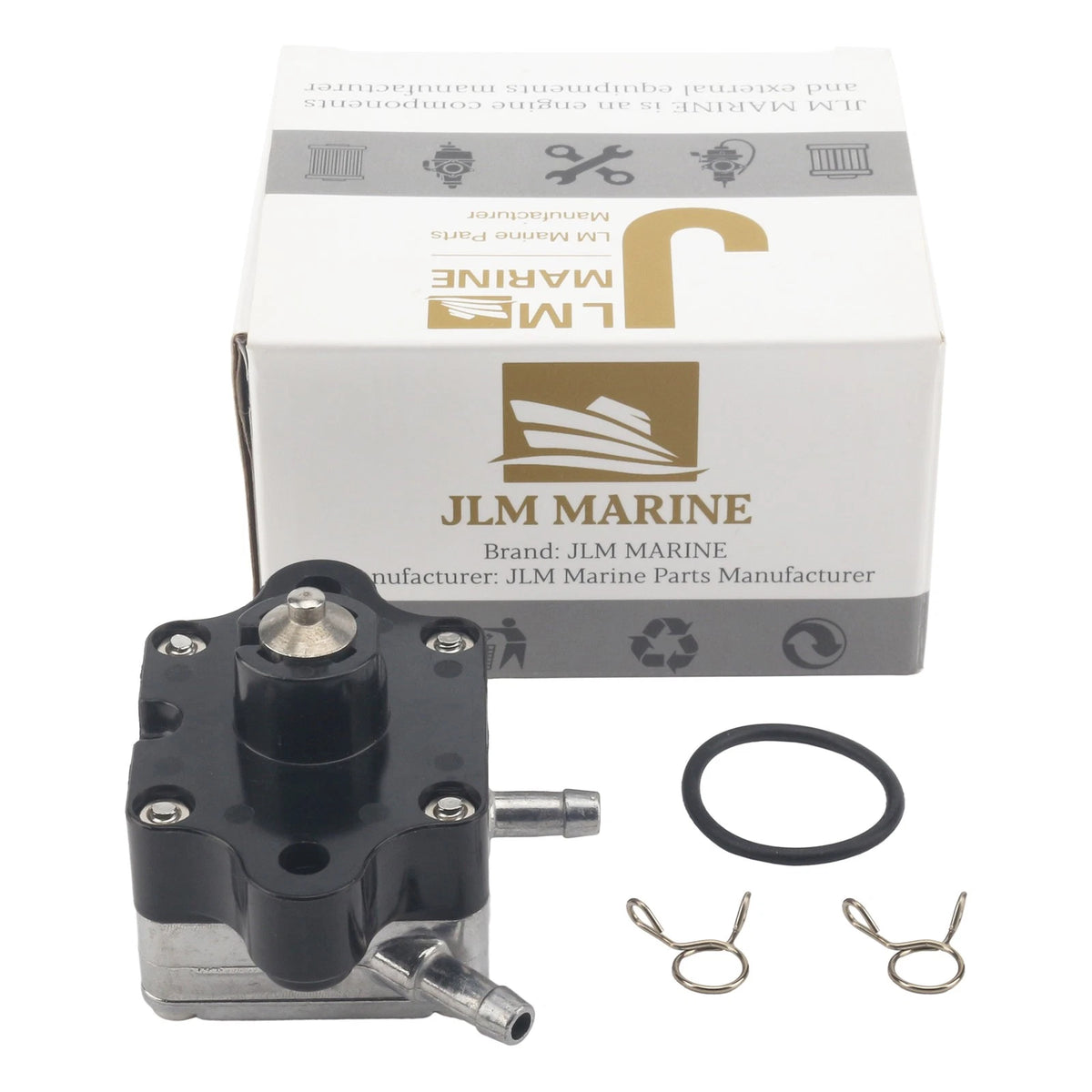 Boat Engine 835389T02 Fuel Pump with O-ring Kit for Mercury Outboard 4T F9.9 15HP