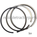 1J700-21050 4 Sets STD Piston Ring for Kubota ER460 KX163 Bobcat S205 S550 S570