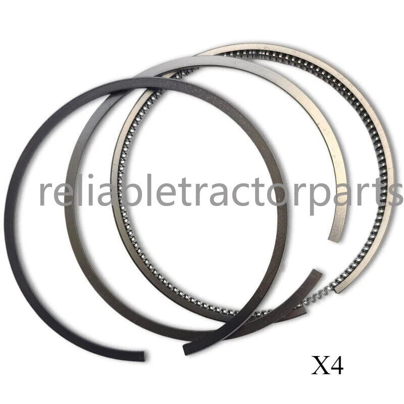 1J700-21050 4 Sets STD Piston Ring for Kubota ER460 KX163 Bobcat S205 S550 S570