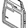 AT197864 Side Shield R/H with Hinge & Latch Fits John Deere 850C, 850C-II